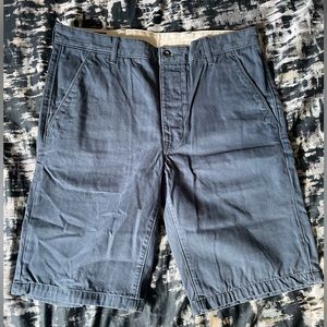 Men’s Blue Levi’s Chino Button Fly Shorts 33W